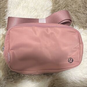 lululemon pink belt bag